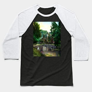 Old bridge - Landscape Baseball T-Shirt